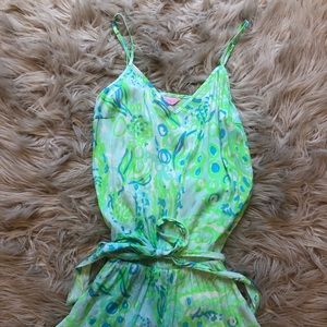 Lilly Pulitzer Deanna Romper - Any Fins Possible